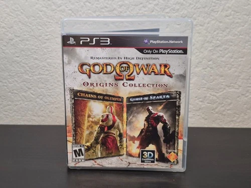 PS3 God of War: Origins Collection Game Complete CIB Manual Mint Disc Tested