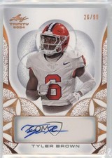 2024 Leaf Trinity 26/99 Tyler Brown #BA-TB1 Auto 1in5