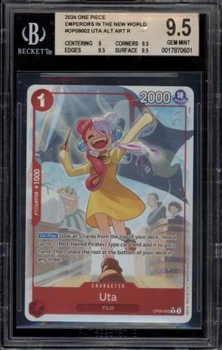 Uta (Parallel) graded BGS 9.5 for sale on eBay
