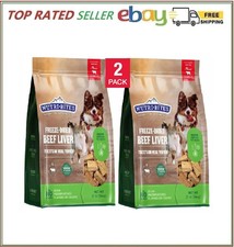 Canature Nutribites Freeze Dried Beef Liver, Dog and Cat Treat 27Oz, 2-Pack