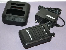 Motorola Minitor VI 6 UHF Pager 450-486 MHz 1 Channel Non UL With Accessories