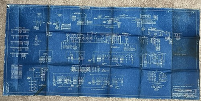 #ad Southern Pacific Connection Diagram GE TT 8852322 1950 Passenger Loco B Cab $99.00