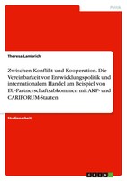 Theresa Lambrich | Zwischen Konflikt Und Kooperation. Die Vereinbarkeit Von...