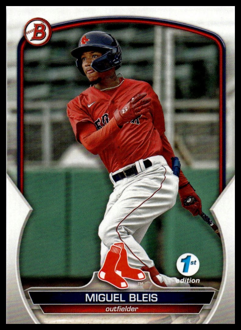 2023 Bowman 1st Edition #BPPF-106 Miguel Bleis