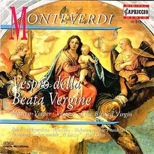 MONTEVERDI VESPRO DELLA BEATA VERGINE CD - Ralf Otto