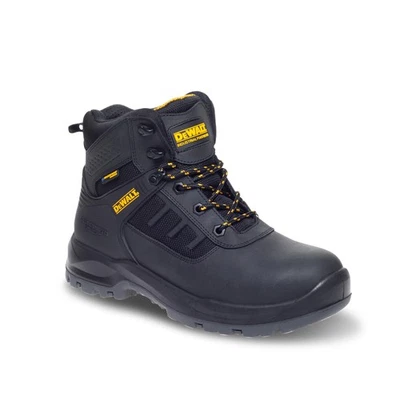 DeWalt Douglas S3 black leather waterproof steel toe/midsole safety work boot - Image 1 of 4