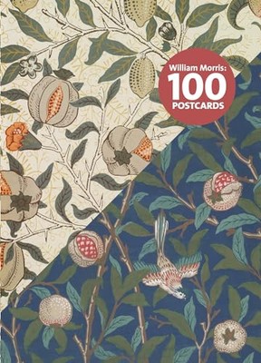 William Morris  100 Postcards - Postcard book or pack - B245z