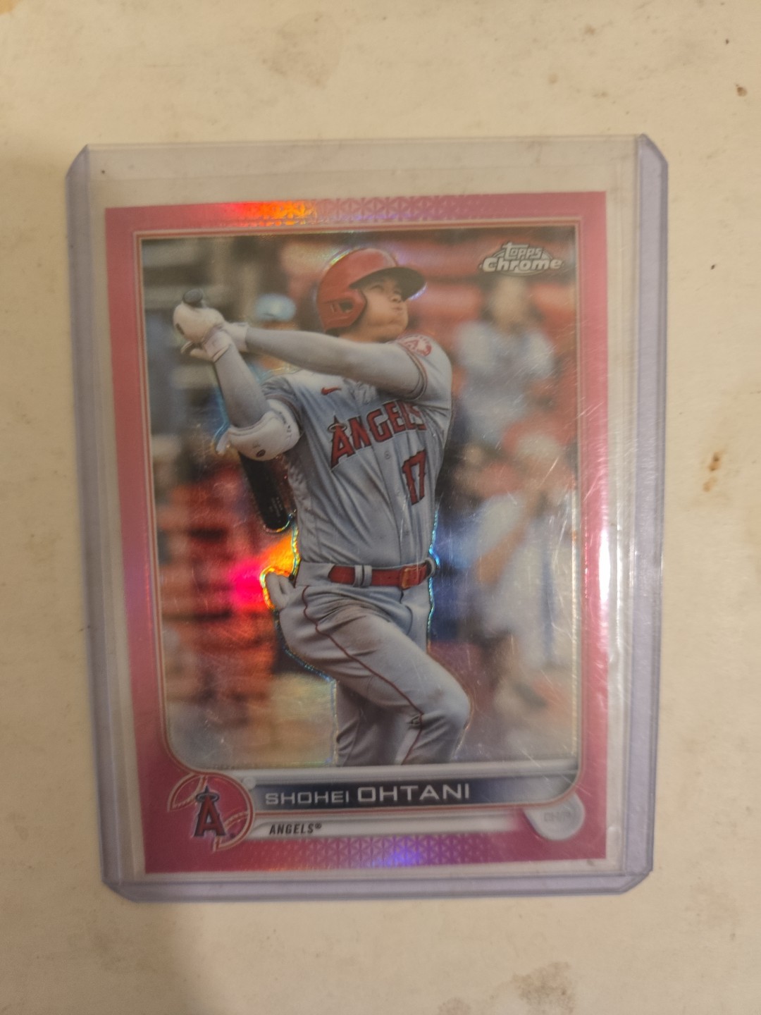 2022 Topps Chrome - Shohei Ohtani #1 Pink Refractor