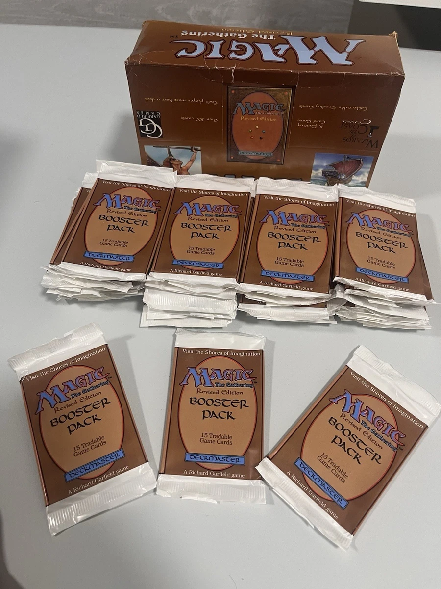 Magic: The Gathering Revised Edition Sealed Collectible Card Game