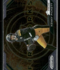2023 Panini Prizm #F-9 Kenny Pickett Fireworks Pittsburgh Steelers
