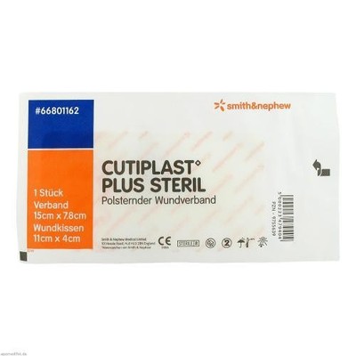 CUTIPLAST Plus steril 7,8x15 cm Verband 1 St