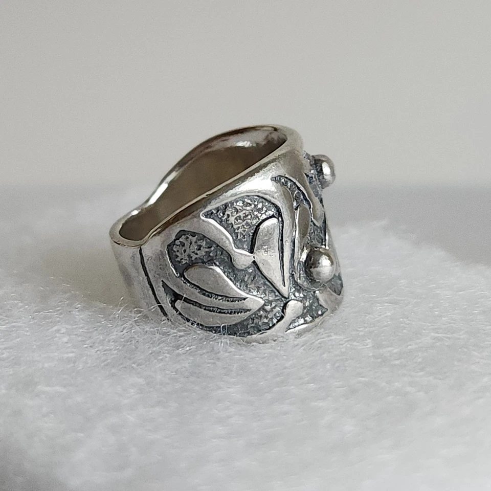 Anillo de vid floral Silpada de plata de ley “Santa Trinidad” | Talla 5, 10,9 g  Foto 3 de 4