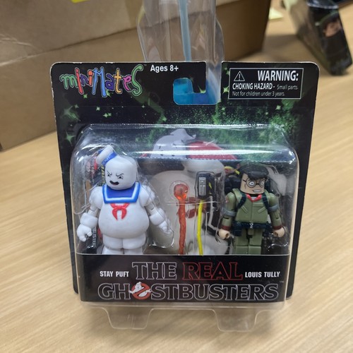 The Real Ghostbusters Minimates Stay Puft & Louis Tully Diamond Select - Picture 1 of 6