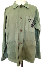 Reproduction WW2 USMC HBT Shirt Jacket Size 48