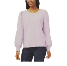 Member's Mark Women's Sweatshirt French Terry Puff Sleeve Fashion 100  Cotton