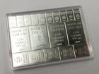 Sunshine Minting SMI 2 Oz .999 Silver Breakaway Prepper Eagle Bar USA (LotX8)