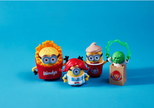 Wendy s Minions And Monsters Premium Promo Toy. x1 Sealed Read Description