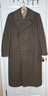 VTG Mitin Antimite French WW2 Heavy Wool Trench Coat Military Surplus WWII 33