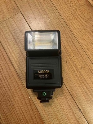 Sunpak Auto 383 Super Shoe Mount Flash for  Canon