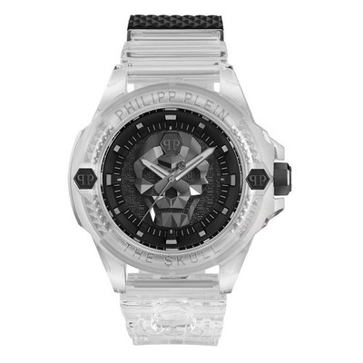 Herrenuhr PHILIPP PLEIN SKULL SYNTHETIC PWWAA0423 Silikon Transparent