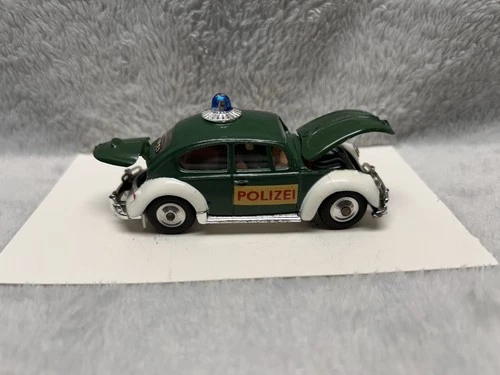 Corgi Toys #492 Volkswagen 1200 Saloon Polizei - Original Vintage nice