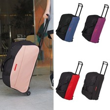Travel Holdall Trolley Duffel Bag With Wheels Large Capacity Luggage Duffel Tote