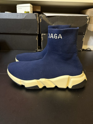 Women s Balenciaga Speed Runners Navy Size 39EU