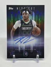 2025-26 Topps Midnight Terrence Shannon Jr. Dark Marks Auto #DM-TS Timberwolves