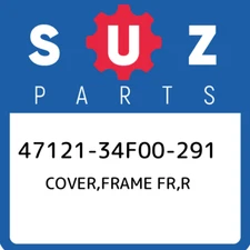 47121-34F00-291 Suzuki Cover,frame fr,r 4712134F00291, New Genuine OEM Part