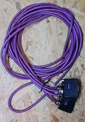 FESTO 3 St FELDBUSSTECKER mit Leitung 1,9m FBS-SUB-9-GS-9 18529 inkl VERSAND !!!