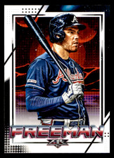 2020 Topps Fire Freddie Freeman    #74 Atlanta Braves