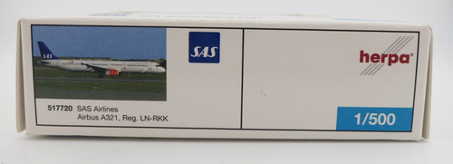 Herpa SAS Airlines Airbus A321 Model - 1:500 - 517720 - Picture 7 of 11