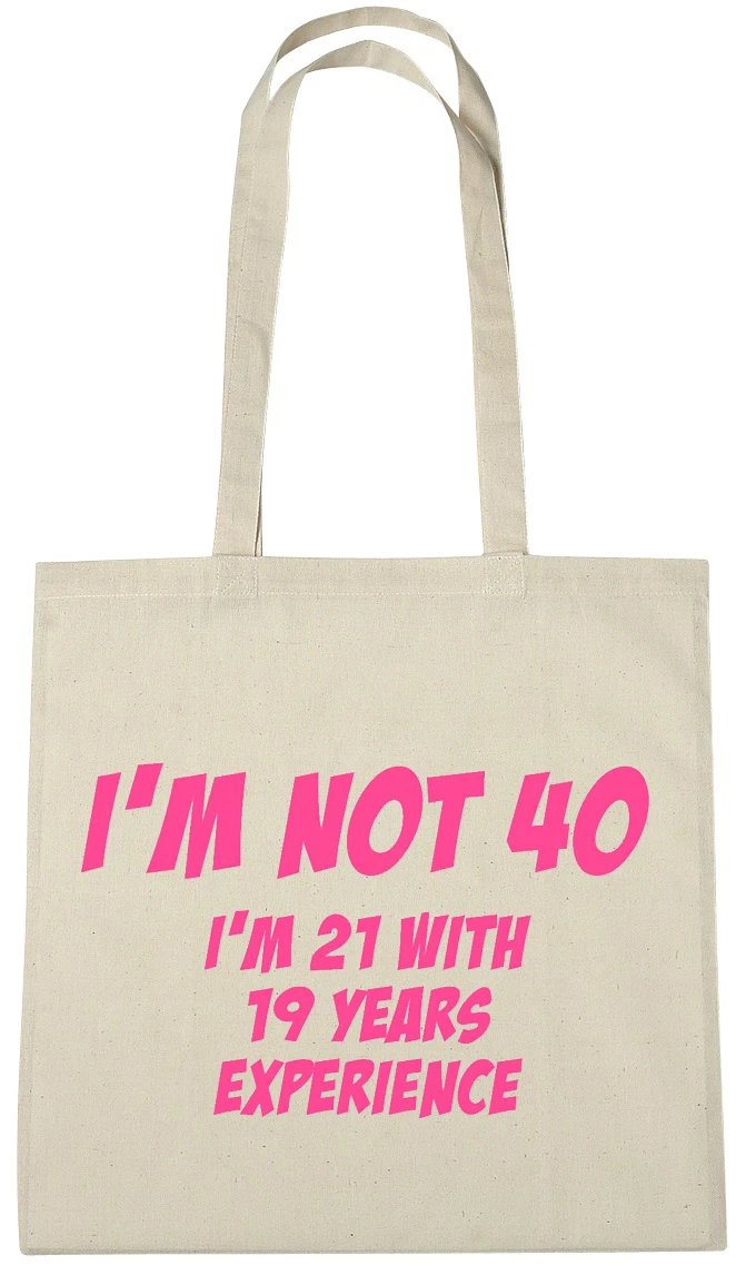 Borsa I'm Not 40, regali 40° compleanno per 40 anni donna moglie sorella