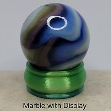 Glass Marble 3/4" With Display Included lot 5288