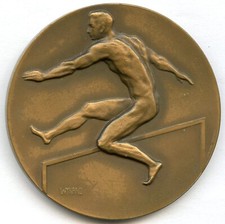 SIEGERMEDAILLE - DEUTSCHE SPORTBEH&Ouml;RDE F&Uuml;R ATHLETIK/LEICHTATHLETIK 1914