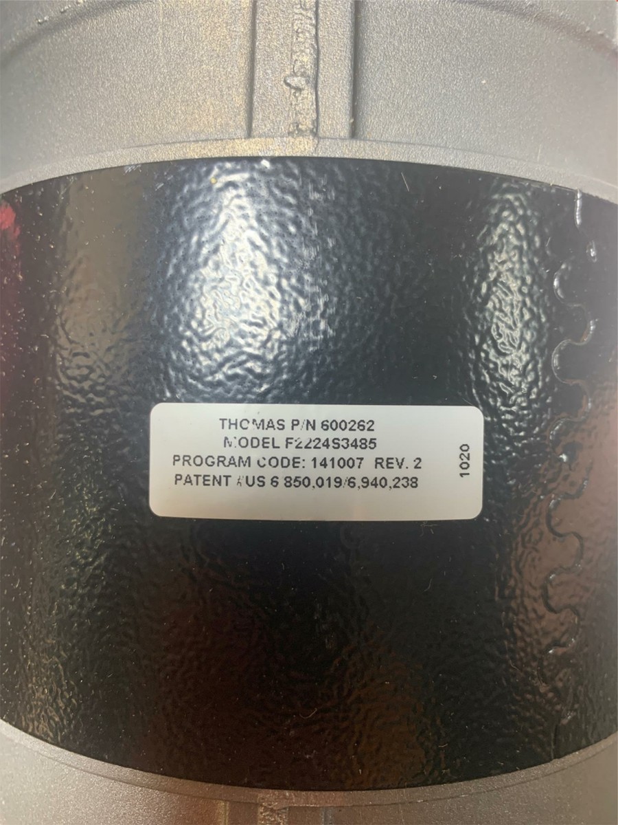 Gardner Denver Thomas 24V DC WOB-L Piston Pump Vacuum Compressor