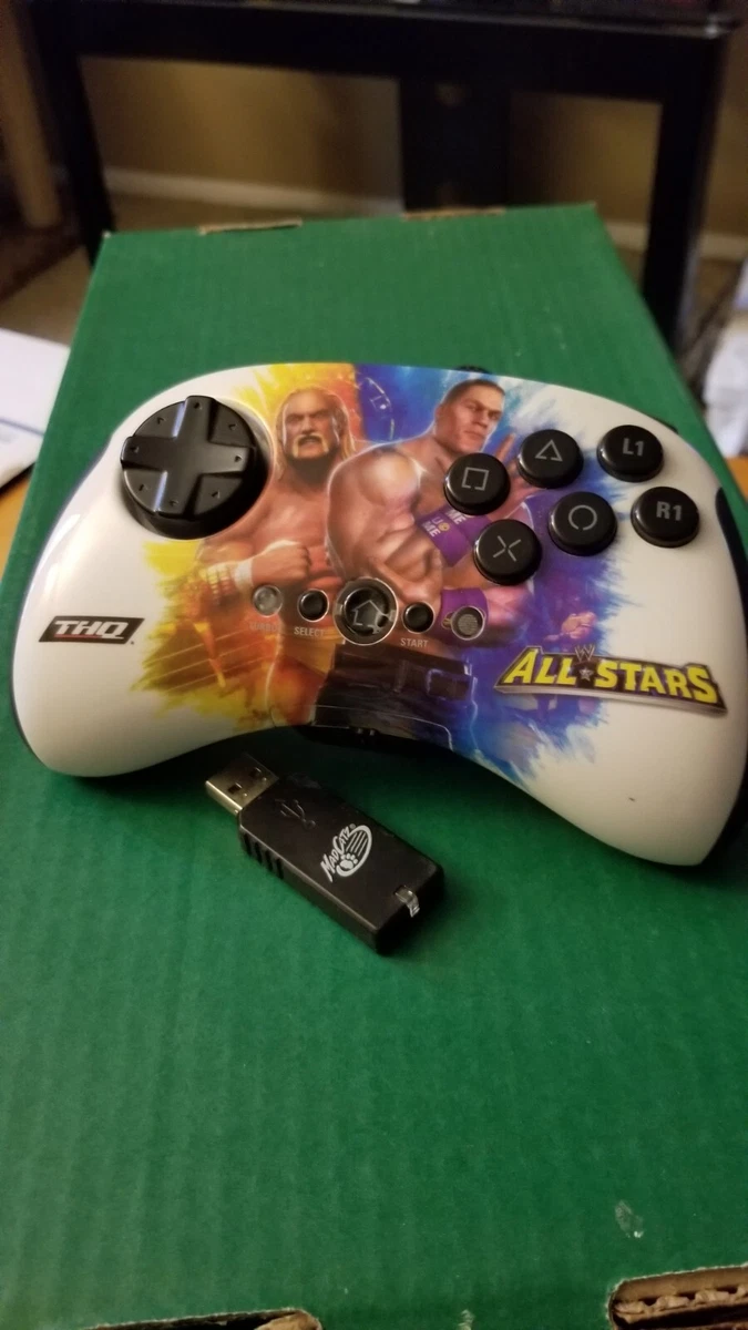 Bonde had Monet WWE All Stars Brawl Pad PlayStation 3 PC Wireless Mad Catz Cena Hogan Open  | eBay