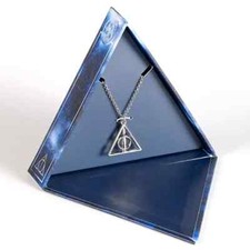 Harry Potter Deathly Hallows Spinning Necklace Gift Box