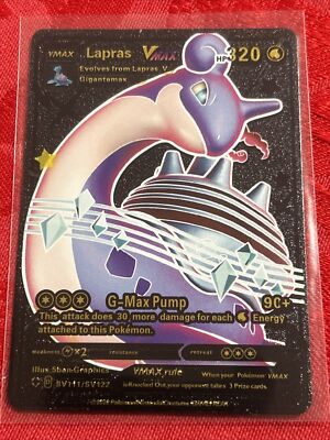 lapras vmax pokemon card price Amazon.com: Pokemon – Lapras VMAX 050/202 – Sword & Shield - Ultra Rare –  Foil
