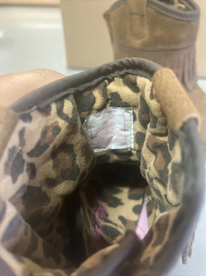 Botas Baby Buckets Blazon Roxx Marrón/Rosa Niñas Infante Foto 4 de 4