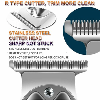 Kemei KM-1949 All-metal Professional Cordless Hair Clipper Trimmer Barber US
