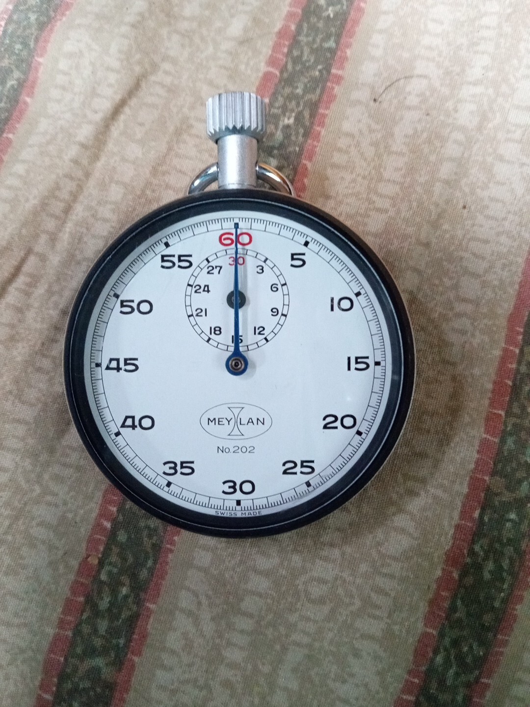 Vintage Meylan Stopwatch No. 202 Swiss Made Mechanical eBay