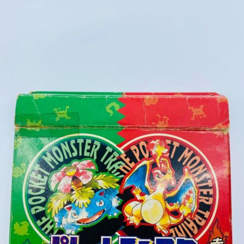 Pokemon Playing Cards Deck Poker Red Green set Charizard Venusaur Nintendo 1996 - Picture 3 of 9