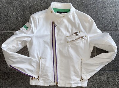 DSQUARED2 S/S 2004 HOT DIDDIGGY DOG 50 BIKER JACKET 48 JACKET VEST VEST Hot 1964