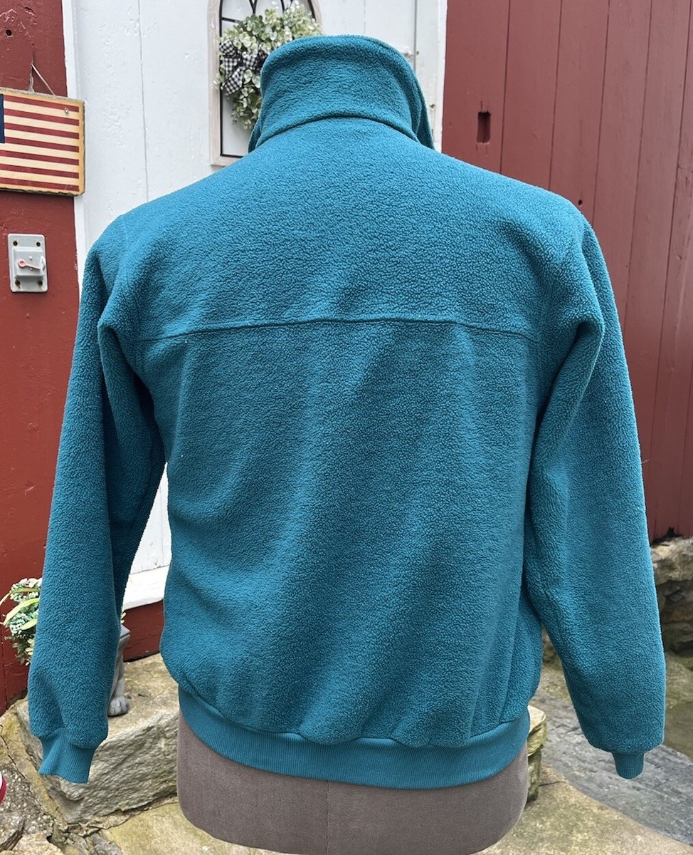 Patagonia fullzip ビンテージ made in USA Vintage 80s Patagonia Fleece Jacket Patagonia USA Blue Made in USA