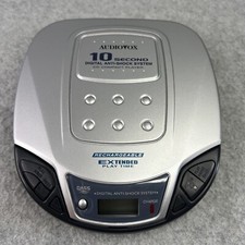 AudioVox Portable CD Player CE110S Tested Works Great No Headphones EUC