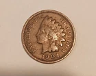 1904 Indian Head Cent Penny No Mint Mark NICE Sharp