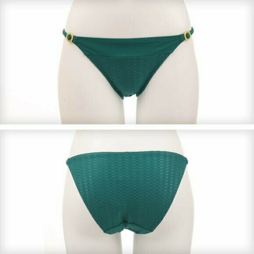 Aubade Wild Amazon Jade Size 1 (36eu) Swimsuit Mini Heart Brief - Picture 1 of 4