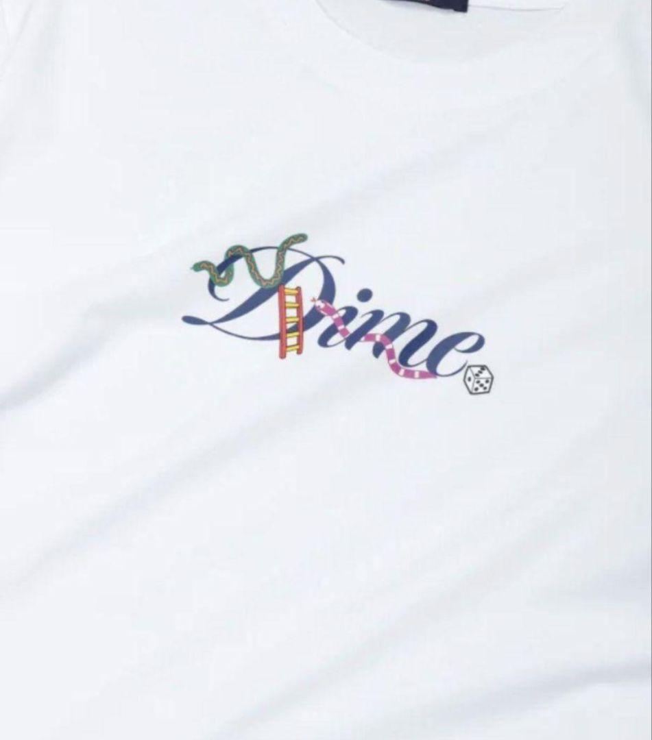 【DIME】CURSIVE SNAKE T-SHIRT / WHITE Dime Cursive Snake T-Shirt White L Size | eBay