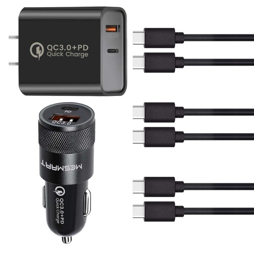 Fast PD+QC3.0 Wall Car Charger Type-C Cable For Samsung Galaxy A54 A32 A14 5G - 第 35/40 張圖片